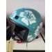 JET HELMA PROJECT FLOWERS BLUE