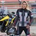 DÁMSKÁ TEXTILNÍ MOTO BUNDA SPARK VIOLA TRIKOLOR