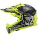 LS2 MX437 FAST EVO CRUSHER BLACK H-V YELLOW - MOTOKROSOVÉ MOTO PŘILBY - PRO MOTORKÁŘE