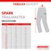 PÁNSKÉ TEXTILNÍ MOTO KALHOTY SPARK TRAILMASTER - ŠEDÉ