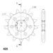 ŘETĚZOVÉ KOLEČKO SUPERSPROX CST-429:12 12 ZUBŮ, 420 - ŘETĚZOVÁ KOLEČKA SUPERSPROX - PRO MOTORKU