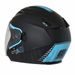 OTEVŘENÁ HELMA NA MOTORKU SE SLUNEČNÍ CLONOU SPEEDS CITY III ČERNO/MODRÁ MATNÁ