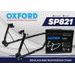 ZADNÍ STOJAN NA MOTORKU OXFORD BIG BLACK BIKE SP821 - MOTO STOJANY OXFORD - PRO MOTORKU