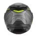 PŘEKLOPNÁ HELMA NA MOTORKU NOX PREMIUM SPINNER ARK ČERNÁ MATNÁ, ŽLUTÁ FLUO