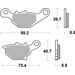 BRZDOVÉ DESTIČKY BREMBO 07SU31SD