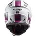 LS2 MX437 FAST EVO XCODE GLOSS WHITE VIOLET - MOTOKROSOVÉ MOTO PŘILBY - PRO MOTORKÁŘE