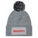 ZIMNÍ ČEPKA S BAMBULÍ A MOTIVEM DUCATI