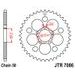 ŘETĚZOVÁ SADA D.I.D CHAIN - STŘÍBRNÝ ŘETĚZ 530 VX, X-KROUŽEK, KOLEČKO JT, ROZETA JT PRO HARLEY DAVIDSON XLH 1200 SPORTSTER 1991-1992