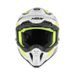 MOTOKROSOVÁ HELMA NOX N634 STORM FLUO/BÍLÁ