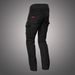 CESTOVNĚ-SPORTOVNÍ JEANSY 4SR TOURISMO BLACK