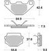 BRZDOVÉ DESTIČKY BREMBO 07BB0708 CC ROAD