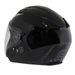 OTEVŘENÁ HELMA NA MOTORKU SE SLUNEČNÍ CLONOU SPEEDS CITY III ČERNÁ LESKLÁ