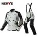 KALHOTY NA MOTORKU NERVE GOLDEN TOUR BLACK/WHITE