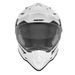 ENDURO HELMA DUAL NOX N312 BÍLÁ LESKLÁ