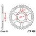 ŘETĚZOVÁ SADA D.I.D CHAIN - STŘÍBRNÝ ŘETĚZ 530 VX, X-KROUŽEK, KOLEČKO JT POGUMOVANÉ, ROZETA JT PRO KAWASAKI GPZ 550 1983