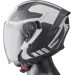 OTEVŘENÁ HELMA GMS VECTUS ZG11601 ČERNO-BÍLÁ