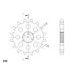 ŘETĚZOVÉ KOLEČKO SUPERSPROX CST-423:17 17 ZUBŮ, 530 - ŘETĚZOVÁ KOLEČKA SUPERSPROX - PRO MOTORKU