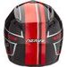INTEGRÁLNÍ HELMA NERVE NH6008 GLOSS BLACK/RED + PINLOCK