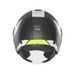 OTEVŘENÁ HELMA SE SLUNEČNÍ CLONOU NOX N182 ROUND FLUO