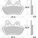 BRZDOVÉ DESTIČKY BREMBO 07HD16CC CC ROAD