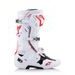 BOTY TECH 10 SUPERVENTED, ALPINESTARS, PERFOROVANÉ (BÍLÁ/ČERVENÁ/ČERNÁ) 2024 - OFF-ROAD MOTO BOTY - PRO MOTORKÁŘE