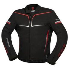 SPORTOVNÍ BUNDA IXS TS-PRO-ST-PLUS X55060 ČERNO-ČERVENO-BÍLÁ L