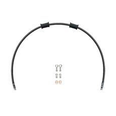 HADICE SPOJKY VENHILL POWERHOSEPLUS KAW-11010CS-BK (1 HADICE V SADĚ) BLACK HOSES, STAINLESS FITTINGS
