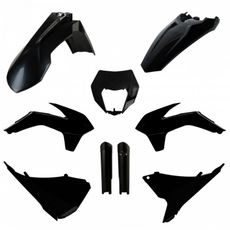 SADA PLASTŮ POLISPORT 91467 ČERNÝ PRO KTM XC-W 300 2014-2015