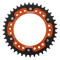 ŘETĚZOVÁ ROZETA SUPERSPROX STEALTH RST-990:40-ORG ORANŽOVÁ 40 ZUBŮ, 520