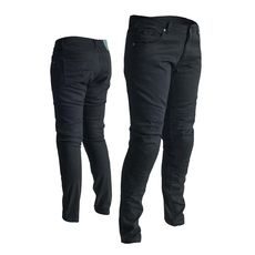 JEANS RST REINFORCED STRAIGHT LEG CE / JN 2089 / JN SL 2490 ČERNÁ