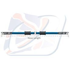 BRZDOVÁ HADICE VENHILL POWERHOSEPLUS 3H0525-TB 525MM PRŮHLEDNĚ MODRÁ