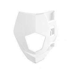 HEADLIGHT MASK POLISPORT 8669800001 BÍLÁ