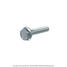 GALVANIZED HEXAGONAL HEAD SCREW RMS 121859173 WITH FLANGE M4X12