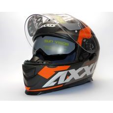 Integrální helma AXXIS EAGLE SV DIAGON D4 matná oranžová XL