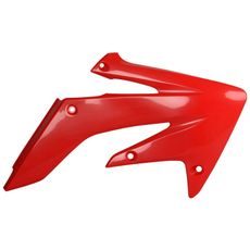 SPOILERY CHLADIČE POLISPORT 8410300003 (PÁR) ČERVENÁ CR 04 PRO HONDA CRF 250 R 2004-2009