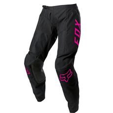 FOX WMNS 180 DJET PANT - BLACK/PINK MX22