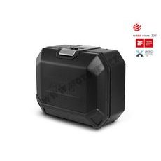 KOMPLETNÍ SADA BOČNÍCH ČERNÝCH HLINÍKOVÝCH KUFRŮ SHAD TERRA BLACK 36L/36L, VČETNĚ MONTÁŽNÍ SADY SHAD HONDA NC 750 X 2021-