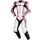 2pcs sport suit iXS RS-800 1.0 X70020 white-black-red 54H