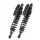 Zadní tlumič BITUBO WMT4 nastavitelné: předpětí pružiny, odskok, komprese, nádobka Piggyback (STD -10 mm) DARK EDITON