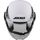 Otevřená helma AXXIS METRO ABS solid perleťově bílá lesklá M