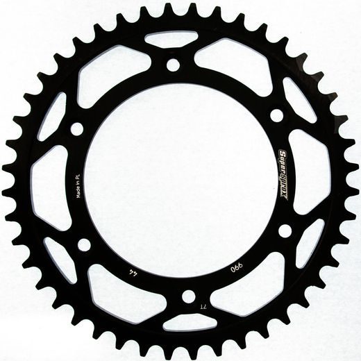ŘETĚZOVÁ SADA EK - STŘÍBRNÝ ŘETĚZ 520 SRX, X-KROUŽEK, KOLEČKO SUPERSPROX, ROZETA SUPERSPROX PRO KTM LC4 400 SUPER COMPETITION 1996-1999