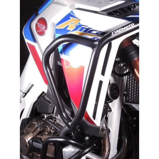 OCHRANNÉ RÁMY MOTORU RDMOTO CF132KD MATNÁ ČERNÁ VRCHNÍ PRO HONDA CRF 1100 L AFRICA TWIN 2020-2023
