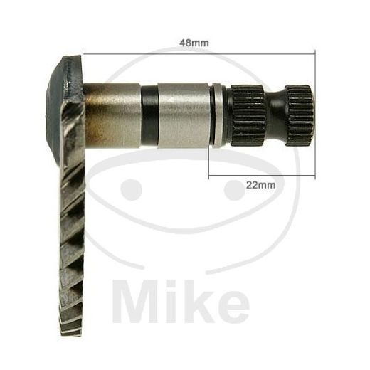 KICK START SHAFT JMT 48MM/22MM