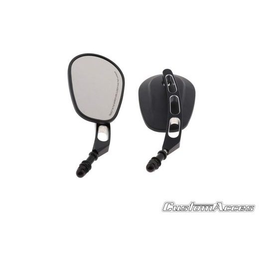 ZPĚTNÉ ZRCÁTKO CUSTOMACCES MISURI JR0017N ČERNÝ PÁR