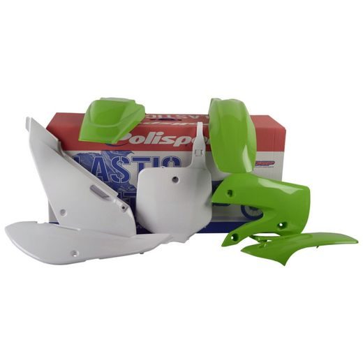 SADA PLASTŮ POLISPORT 90162 OEM BARVA PRO KAWASAKI KX 65 2000-2025