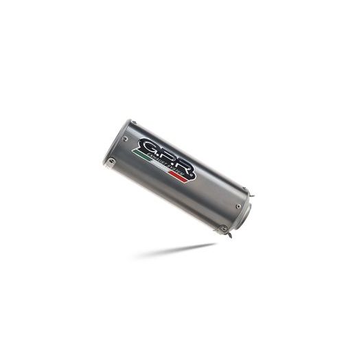 UNIVERZÁLNÍ ZÁVODNÍ VÝFUK GPR M3 TUNING.RACE.17 BROUŠENÝ TITAN