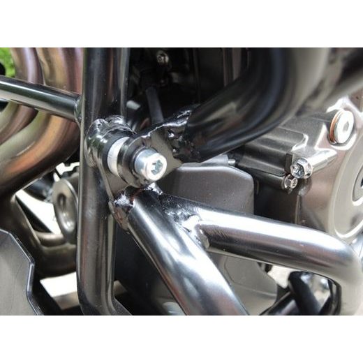 OCHRANNÉ RÁMY MOTORU RDMOTO CF196KD ČERNÁ SPODNÍ+HORNÍ RÁMY