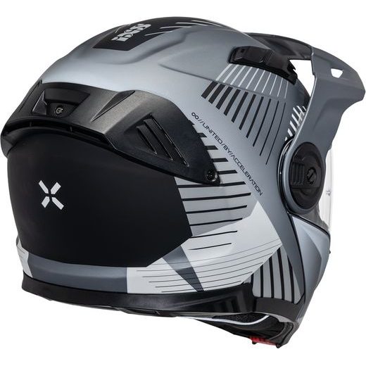 VÝKLOPNÁ PŘILBA IXS VENTURE 1.0 X15903 MATNÁ ANTRACIT-ČERNÁ 2XL