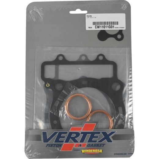 SADA TĚSNĚNÍ PRO VELKÝ OBJEM VÁLCE CYLINDER WORKS CW11011G01 82MM PRO HONDA CRF 250 R 2018-2024, HONDA CRF 250 RX 2018-2024