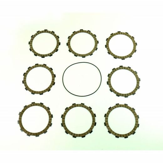 FRICTION PLATES KIT WITH CLUTCH COVER GASKET ATHENA P40230020